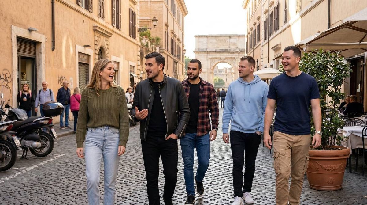 Team in Rome