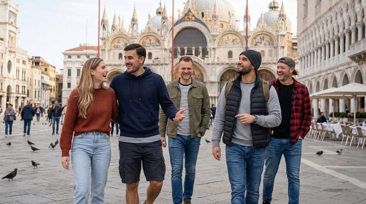 Team in Venice